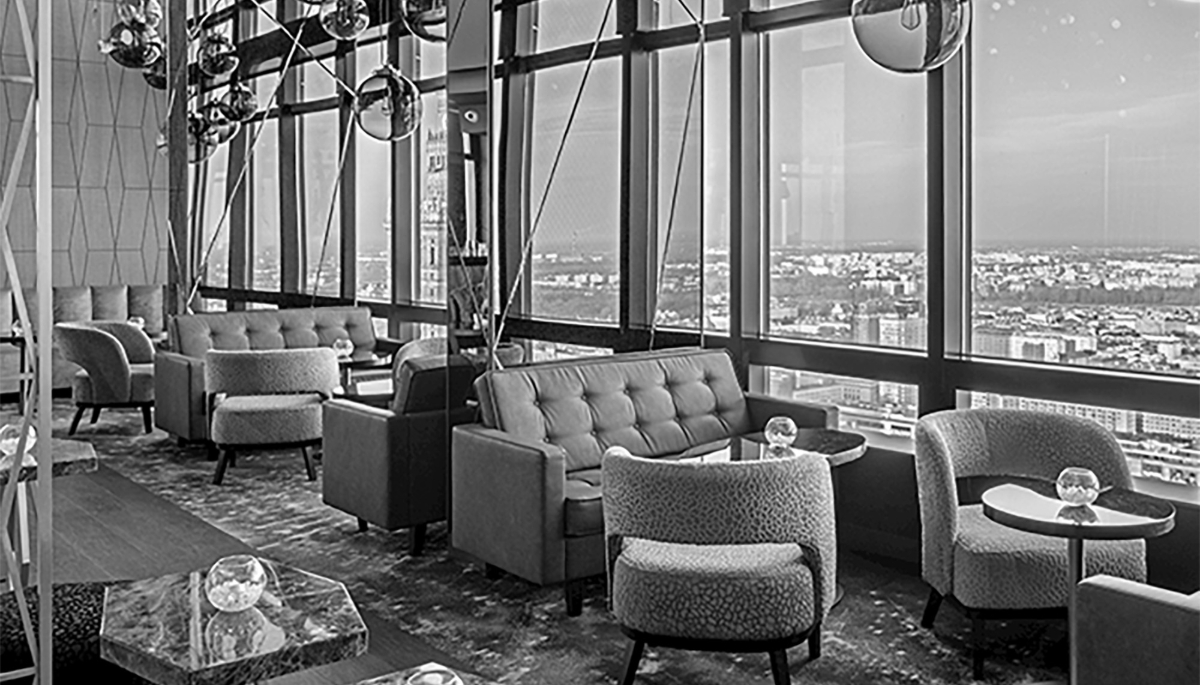 Panorama Sky Bar, Warsaw (Poland).
