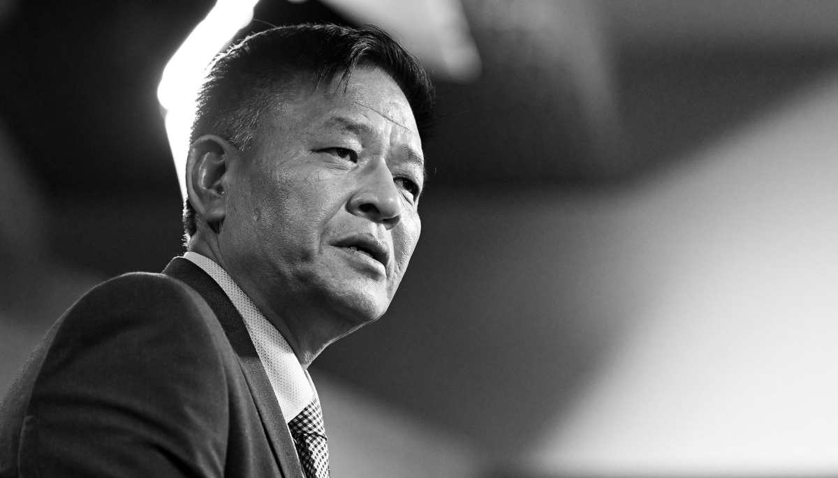 Penpa Tsering, president of the Tibetan government-in-exile.