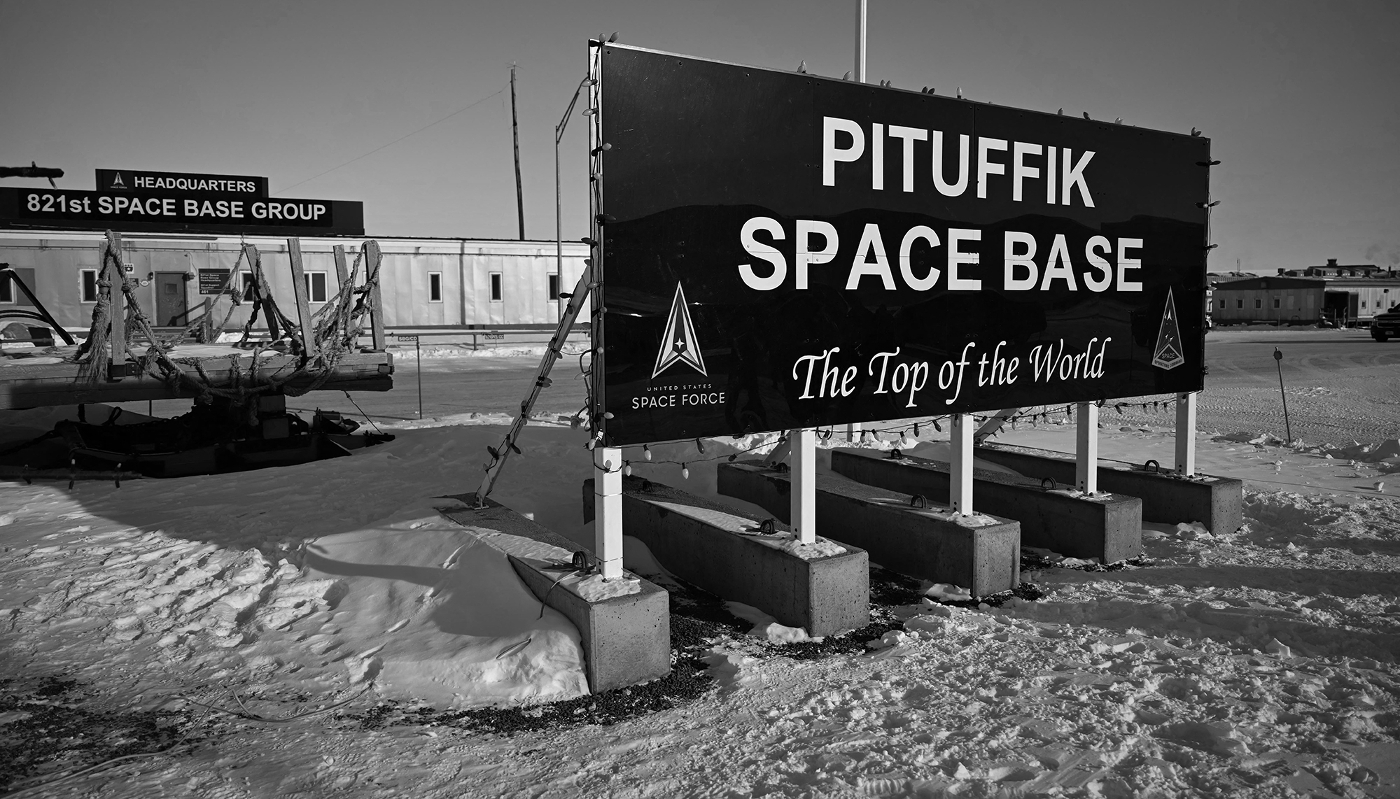 US space base Pituffik in Greenland, which US Vice President JD Vance visited on 28 March 2025.