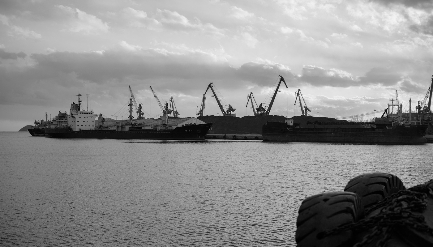 The North Korean port of Rason.