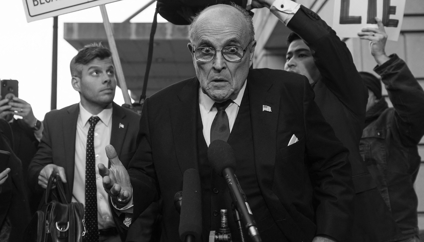 Rudy Giuliani, former NYC mayor and ex-lawyer to Donald Trump.