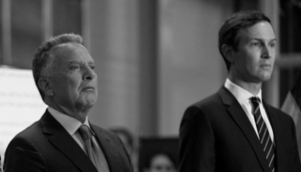 US President Donald Trump's special envoys Steve Witkoff and Jared Kushner.