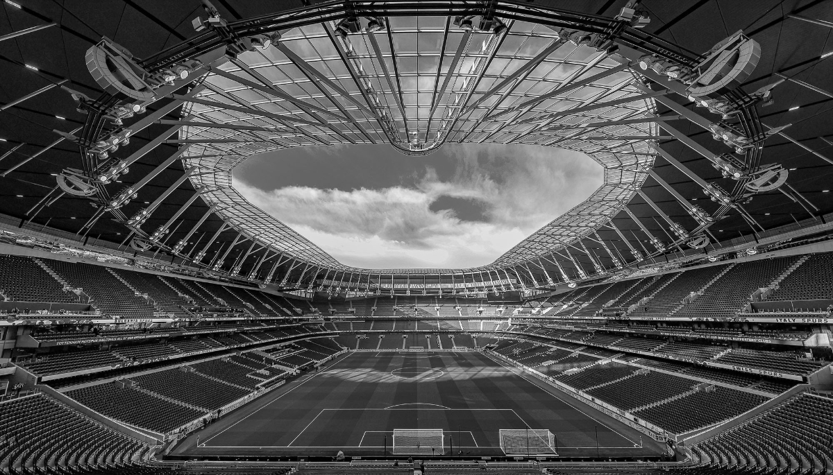 General view inside Tottenham Hotspur stadium during the Premier League match between Tottenham Hotspur and Arsenal at Tottenham Hotspur stadium, London, 15 January 2023.