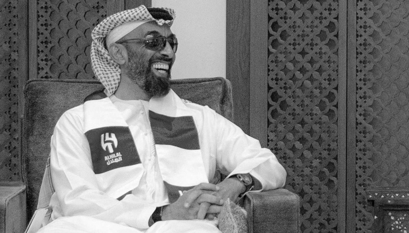 The United Arab Emirates' National Security Adviser, Tahnoon bin Zayed al-Nahyan.