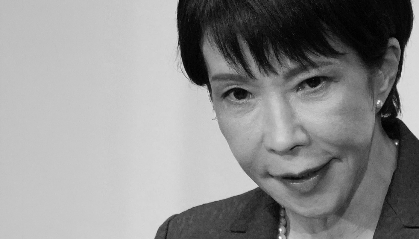 Prime Minister Sanae Takaichi in Tokyo, on 9 February 2026.