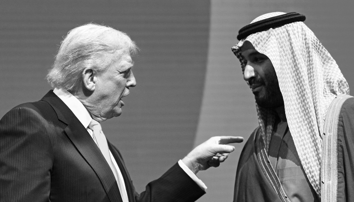 US President Donald Trump and Crown Prince of the Kingdom of Saudi Arabia Mohammed bin Salman in Washington, DC on 19 November 2025. 