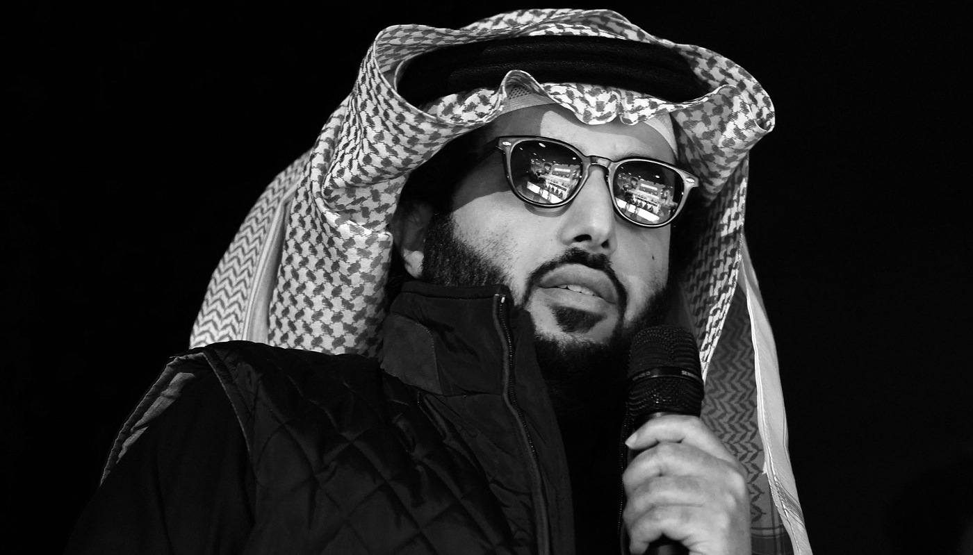 General Entertainment Authority head Turki Al Sheikh.