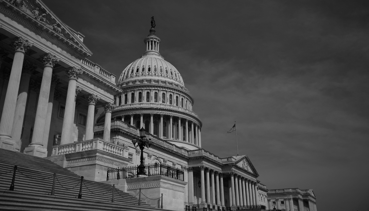 The US Capitol in Washington, DC.
