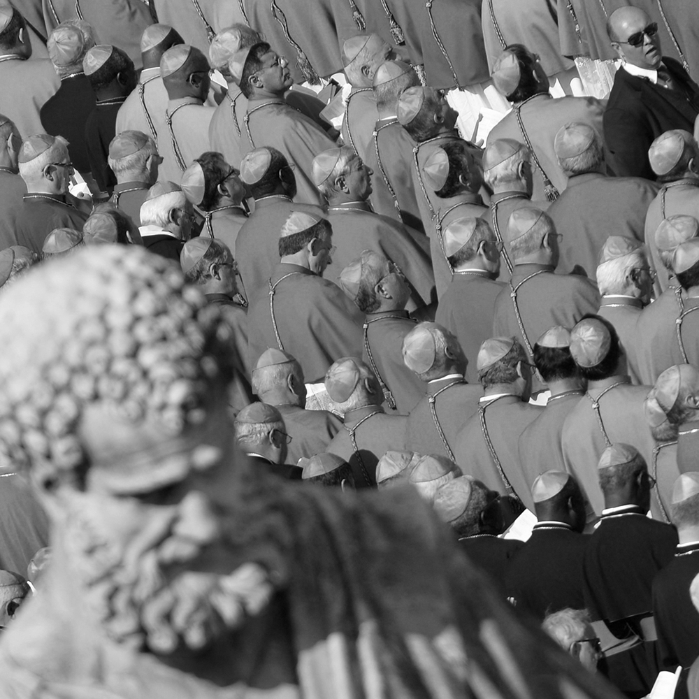 A statue of St Peter at the Vatican, to which US private security and intelligence firm VORDR International loosely claims to have ties.