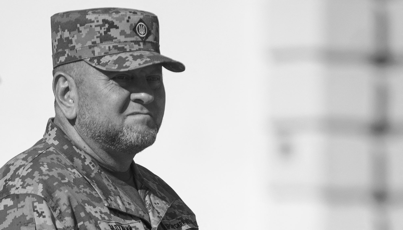 Valerii Zaluzhnyi, Commander-in-Chief of the Ukrainian Armed Forces.