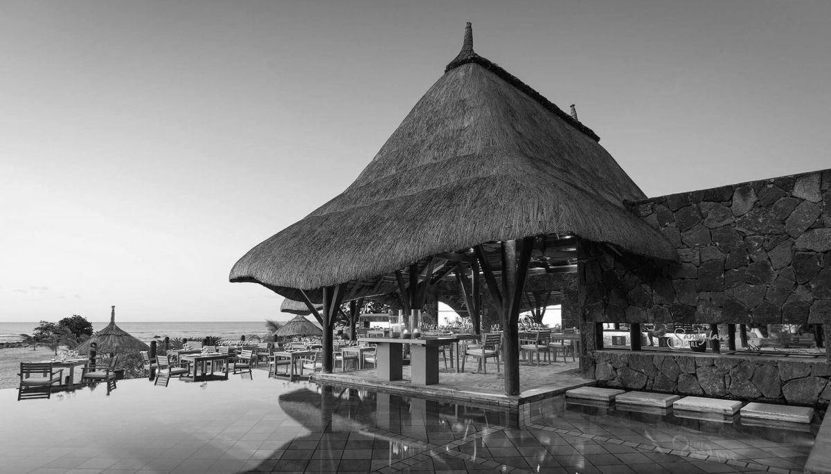 The Veranda Pointe aux Biches Hotel, on the island of Mauritius.
