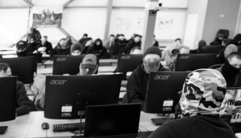 The Russian Armed Forces’ Command and Control (C2) training centre for drone warfare, in Saint Petersburg.