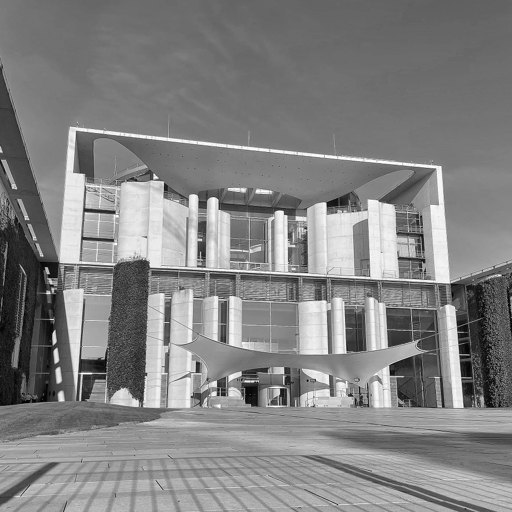 The Federal Chancellery in Berlin.