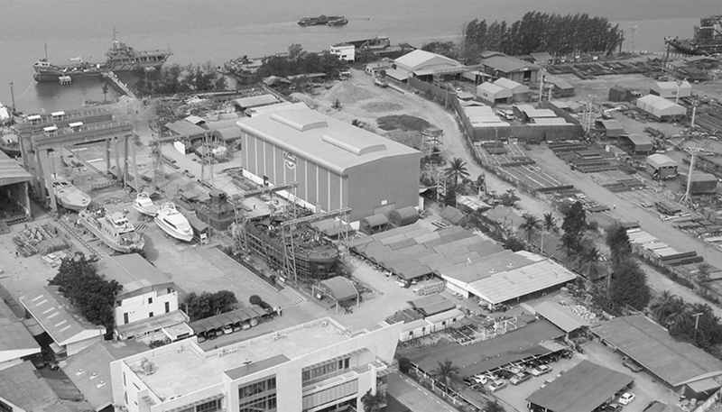 The Marsun shipyard in Thailand, which had planned to build the MEKO A-100 light frigate with German company ThyssenKrupp Marine Systems.