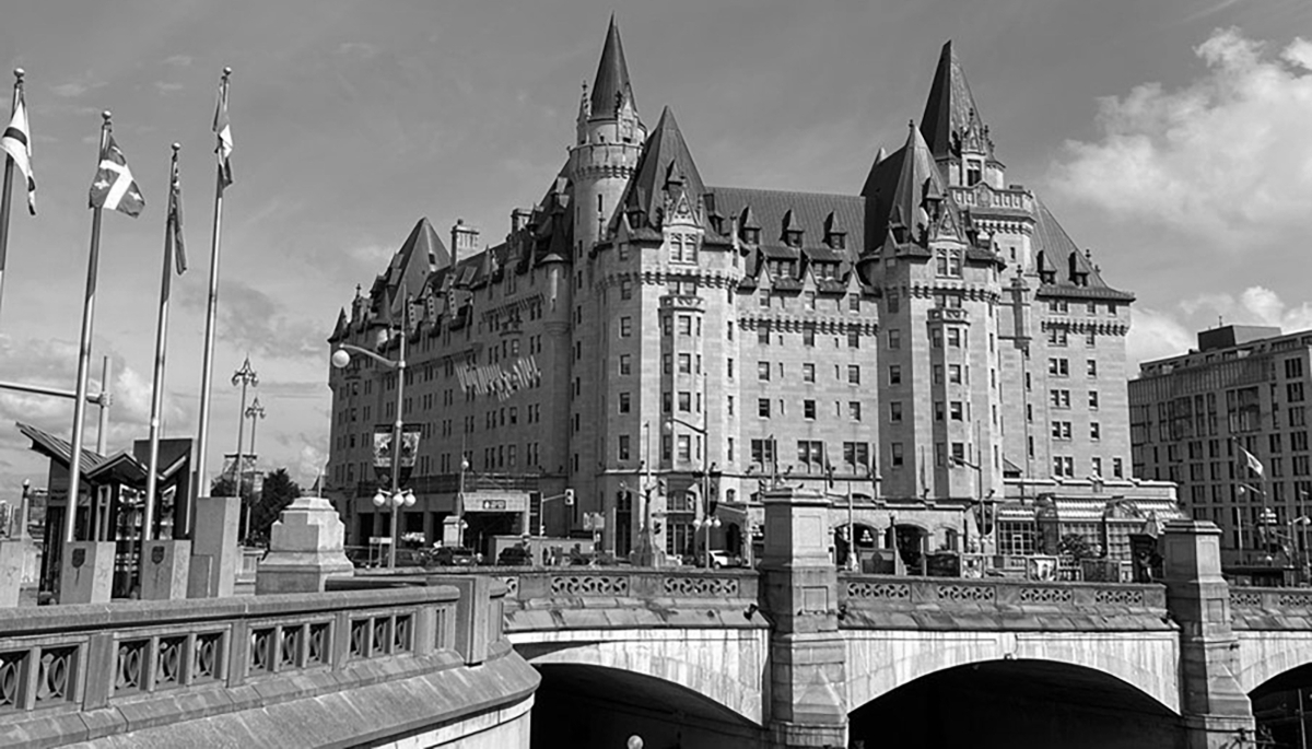 The Château Laurier in Ottawa.