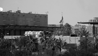 The US Embassy in Iraq, in Baghdad’s Green Zone, on 17 March 2026.
