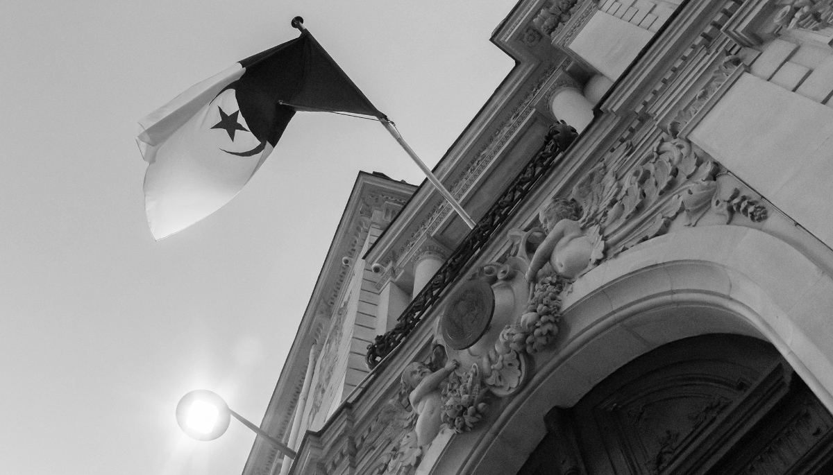 The Algerian embassy in Paris.