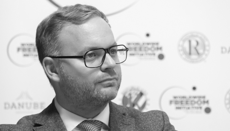 The young political adviser Balazs Orban, the right-hand man of Prime Minister Viktor Orban.