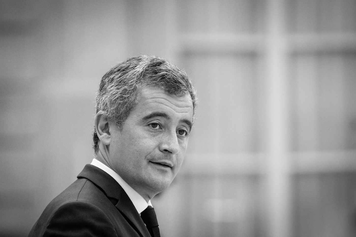 French Interior Minister Gérald Darmanin.