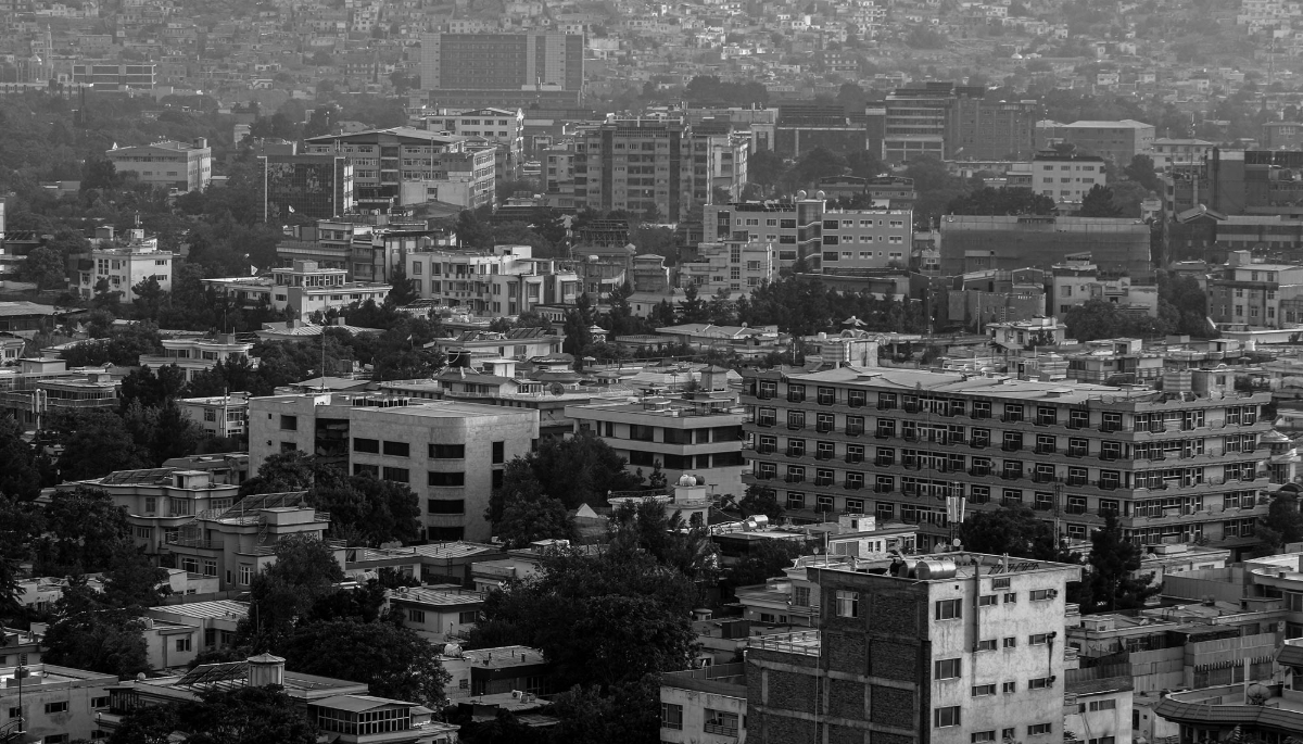 The capital of Afghanistan, Kabul, on 10 September 2025.