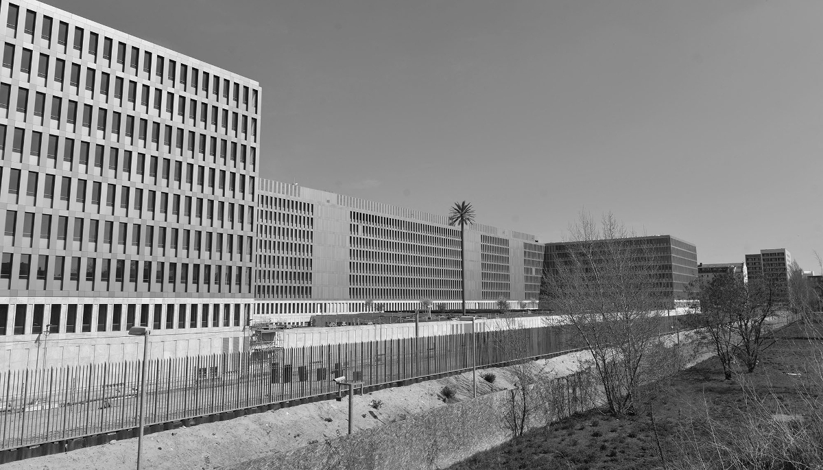BND Headquarters, in Mitte, Berlin, on 28 June 2022.