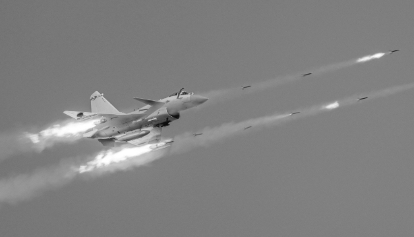 A J-10 fighter plane