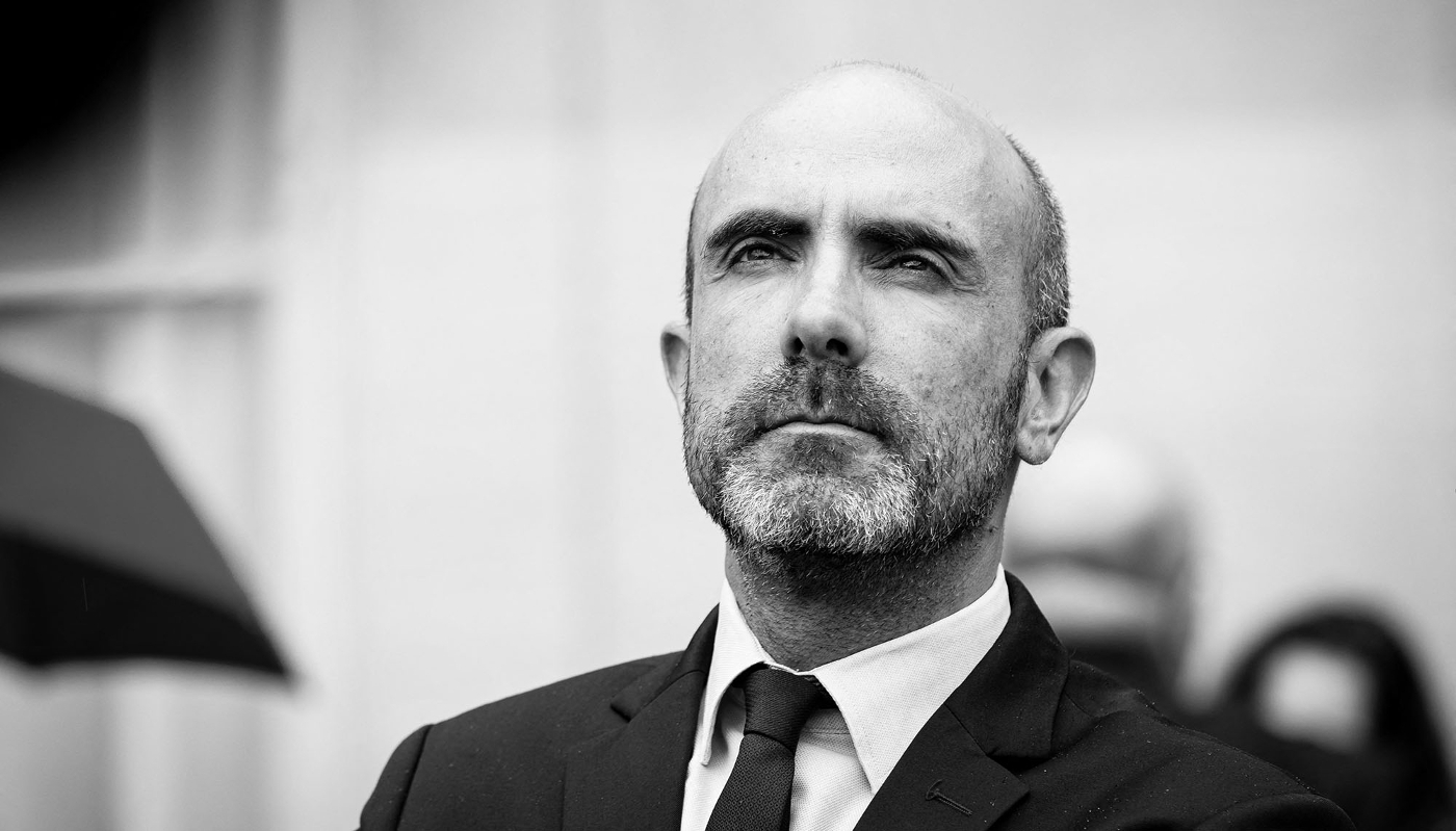 The head of France's DGSE foreign intelligence service, Nicolas Lerner.