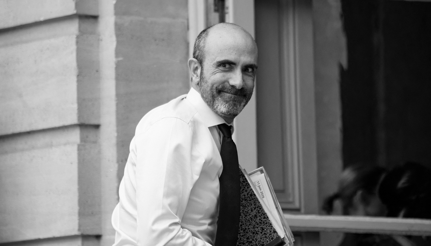 The head of France's DGSE external security agency Nicolas Lerner, in Paris, on 11 June 2026.