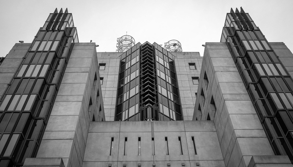 Building of the Secret Intelligence Service, also known as MI6, in London, on 22 March 2024.