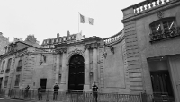  Hôtel Matignon, the French prime minister's official residence in Paris, on 22 December 2025.
