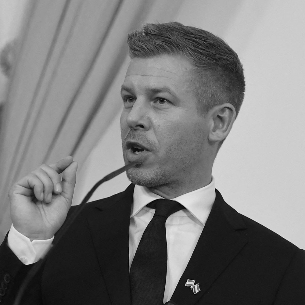 Hungarian Prime Minister Peter Magyar in Vienna, on 21 May 2026.