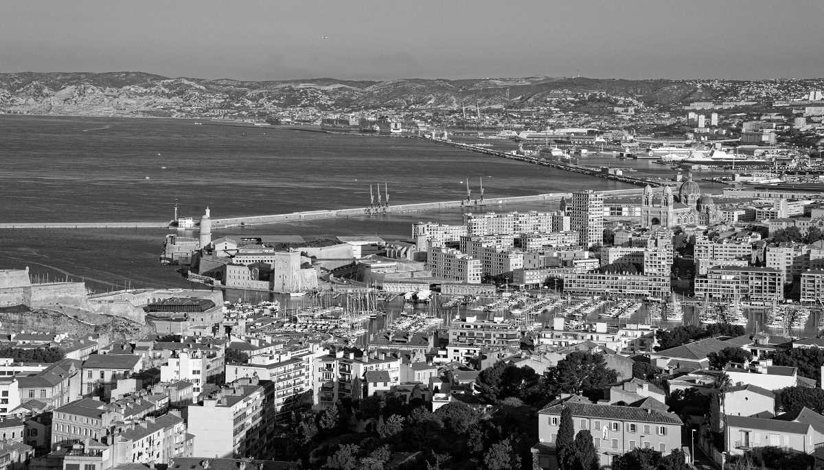 Marseille; in Southern France.

