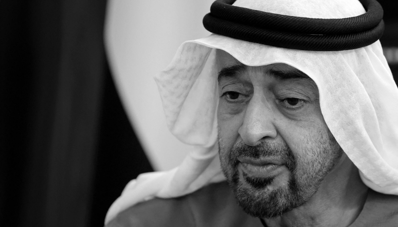 UAE President Mohammed bin Zayed al-Nahyan.