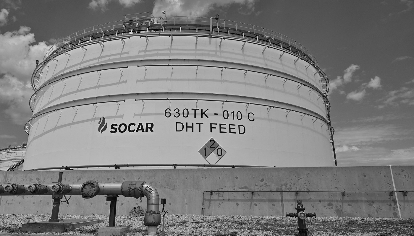 SOCAR's Star refinery in Izmir, Turkey, on 25 April 2023.
