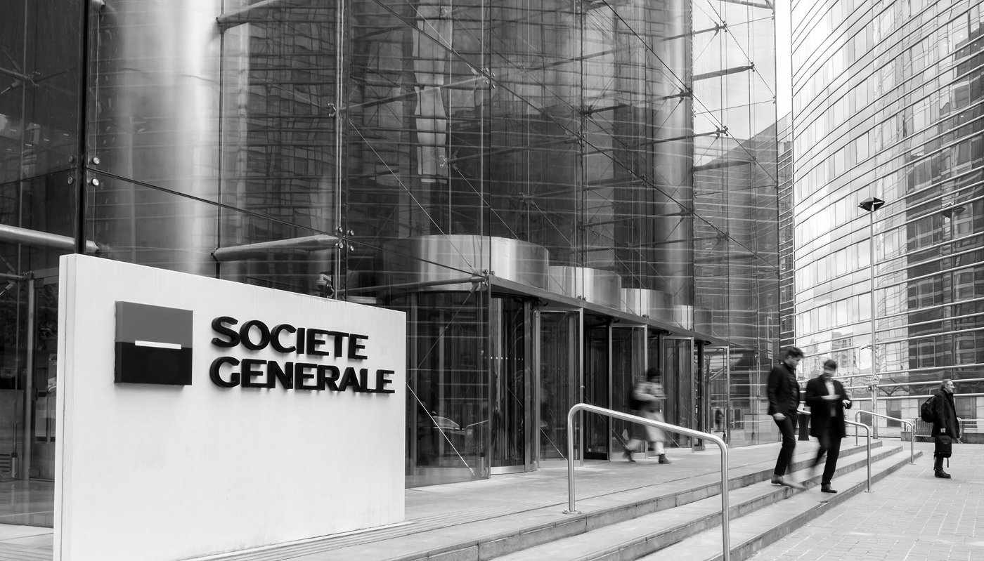 The headquarters of the Société Générale near Paris.