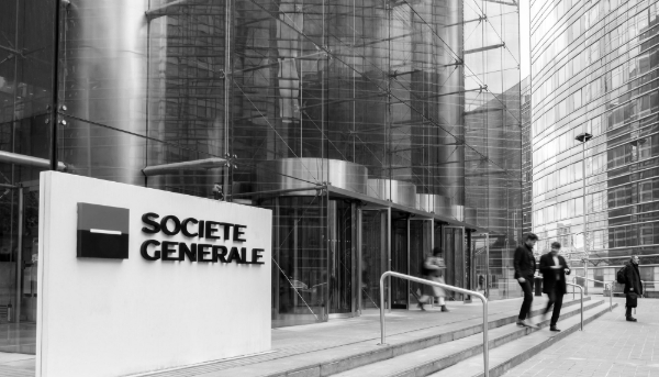 The headquarters of the Société Générale near Paris. 