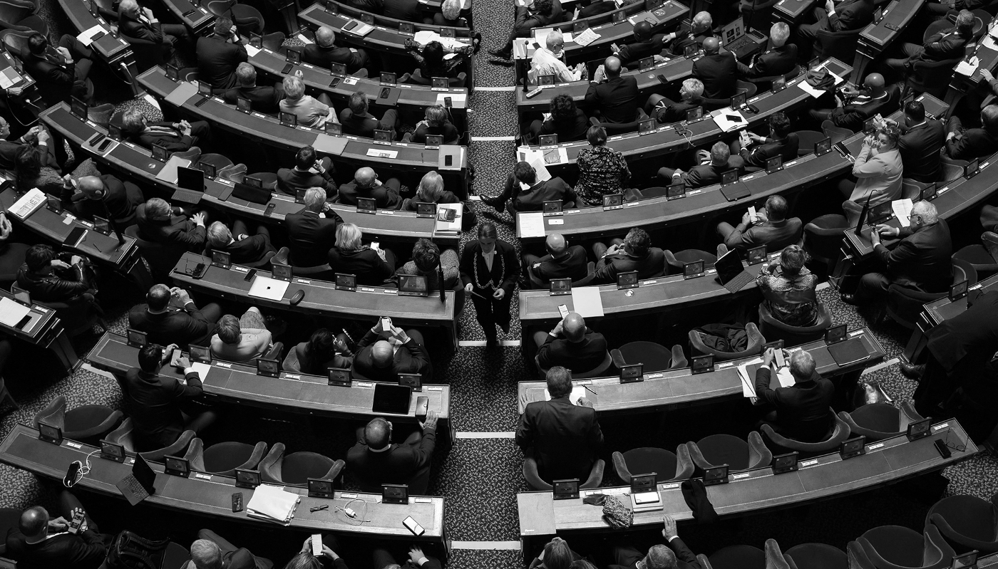 A view of the Senate in Paris on 11 November 2022.