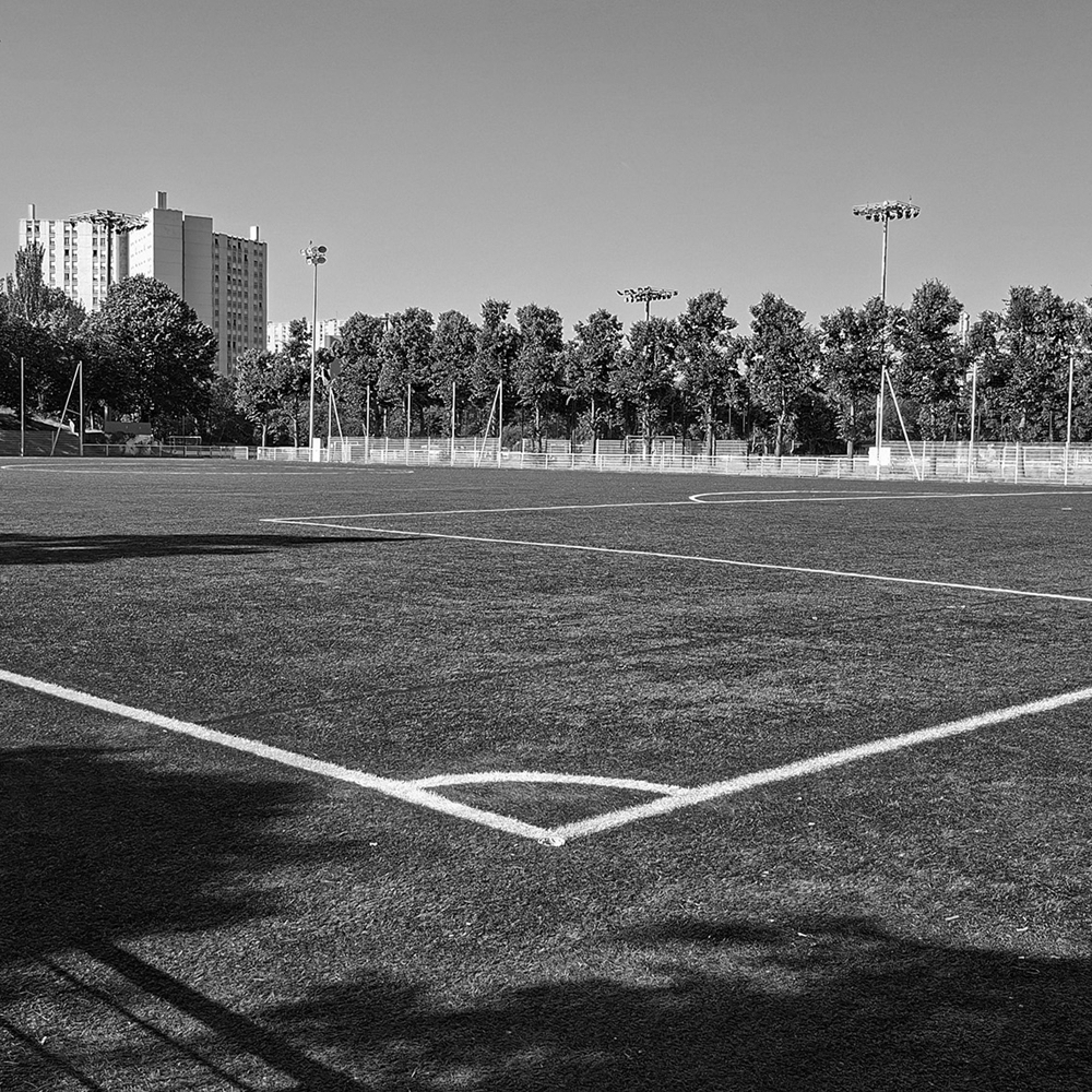 The Suzanne Lenglen sports complex near the French Armed Forces General Staff headquarters in western Paris.