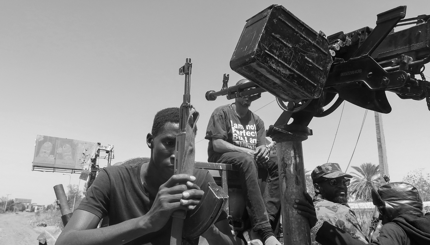 Members of the Sudanese Armed Forces in Omdurman, Sudan, on 9 March 2024.