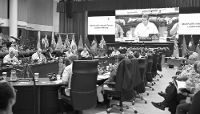 The plenary session of the 55th Pacific Islands Forum leaders’ meeting in Koror, Palau, on 2 September 2026.