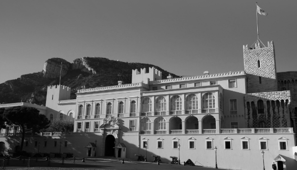 The Prince's Palace of Monaco.