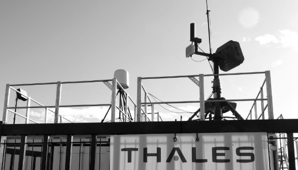 Presentation of one of the possible configurations of the Parade system by Thales and CS Group, on 21 October 2022.