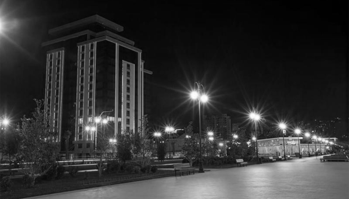 The Winter Park Plaza in the Baku Winter Park business centre in Baku, Azerbaijan.