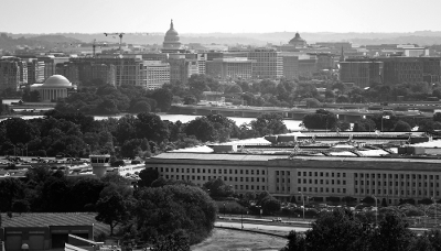 The US Department of Defence headquarters in Arlington, Virginia, on 13 August 2026.