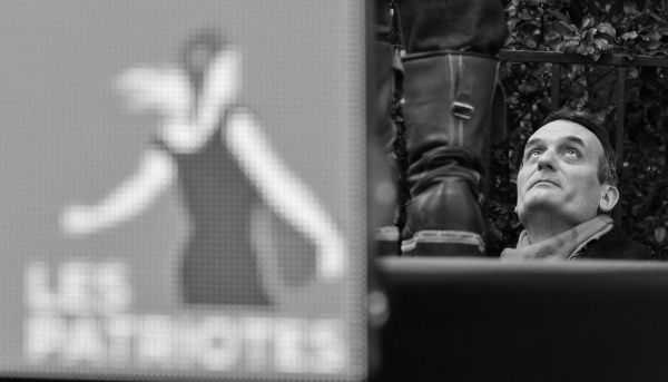 Former MEP and ex-vice-president of the National Front Florian Philippot.