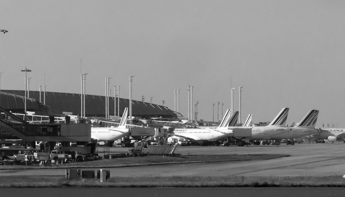 Roissy-Charles-de-Gaulle Airport, near Paris, on 13 December 2025.