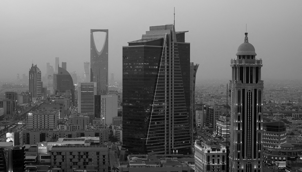 Riyadh skyline, on 28 May 2025.