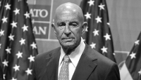US Ambassador to Turkey Tom Barrack, in Ankara, on 8 July 2026.