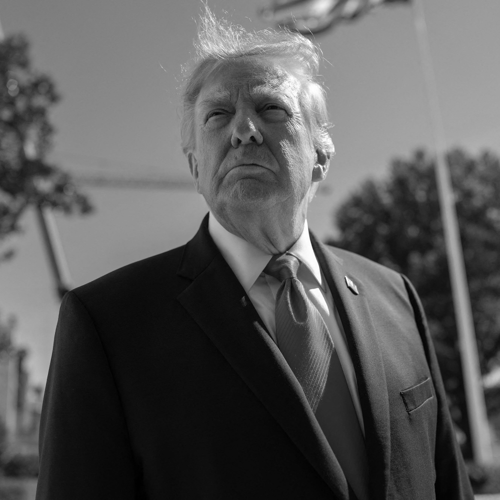US President Donald Trump in Washington, DC, on 1 October 2026.