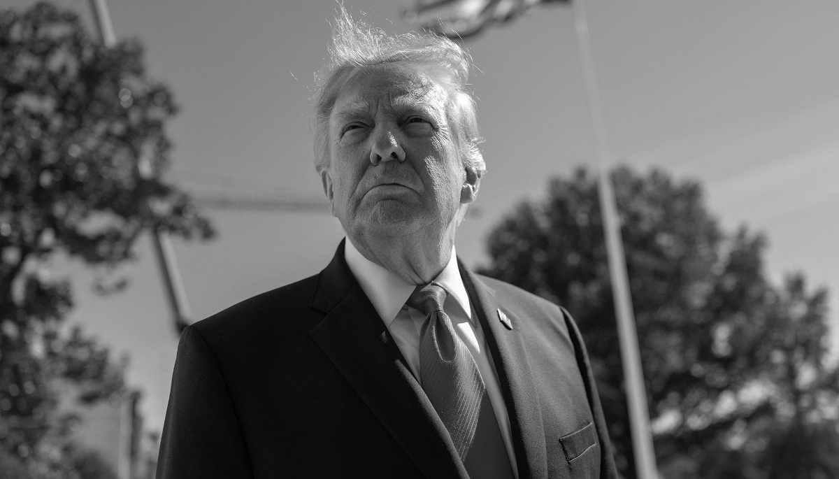 US President Donald Trump in Washington, DC, on 1 October 2026.